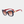 Sunglasses with red arms and blue lenses on a light gray background