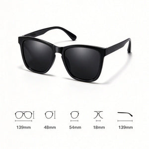 Retro Classic Polarized Square Sunglasses - Perimade & Co.