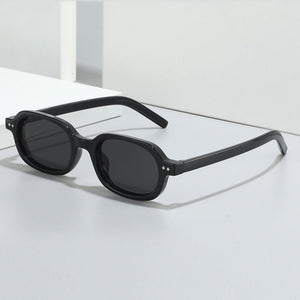 Retro Geometric Gradient Square Sunglasses - Perimade & Co.