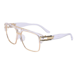 Retro Gold Black Square Frame Sunglasses - Perimade & Co.