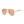Gold-framed sunglasses with rose gold lenses on a white background