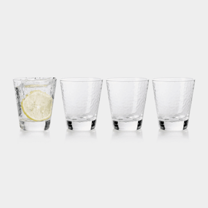 Ripple Texture Tumbler Glass Set of Four - Perimade & Co.