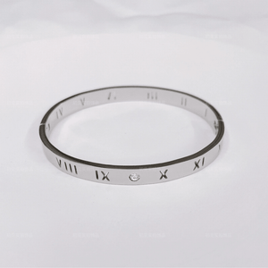 Roman Numeral Stacking Bangle Bracelet - Perimade & Co.