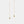 Gold threader earrings with rose-shaped charms on a light gray background
