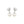 Rose Flower Heart Pearl Drop Earrings - Perimade & Co.
