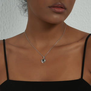 Rose Flower Photo Projection Necklace - Perimade & Co.