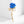 Rose Flower Red Blue Wedding Brooch - Perimade & Co.