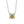 A round color moissanite pendant necklace with a red hue, set in a silver mounting on a chain.
