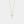 Round-Cut Moissanite Cross Charm Necklace - Perimade & Co.