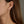 Round CZ Long Chain Bar Ear Jacket Earrings - Perimade & Co.