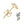 Round Moissanite Leaf Wedding Stud Earrings - Perimade & Co.