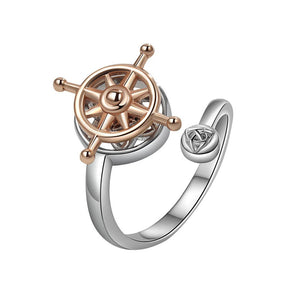 Rudder Anxiety Fidget Spinner Bypass Ring - Perimade & Co.