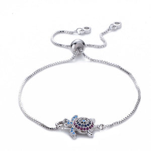 Sea Turtle Charm Stacking Beach Bracelet - Perimade & Co.