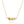 Gold necklace with seashell, starfish, and pearl pendant on a white background
