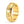 Gold ring with starfish and shell designs on a white background