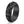 Black ring with starfish designs on a white background