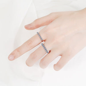 Seven - Stone Moissanite Pave Statement Ring - Perimade & Co.