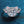 Silver Pink CZ Cat Ear Halo Promise Ring - Perimade & Co.
