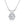 Six - Prong Moissanite Box Chain Necklace - Perimade & Co.