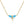 A small blue dragonfly pendant necklace on a gold-plated chain, displayed on a person's neck.