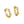 Small Chain Link Huggie Hoop Earrings - Perimade & Co.