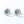Small Green Moss Agate Leaf Stud Earrings - Perimade & Co.