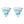 Small Triangle Natural Turquoise Stud Earrings - Perimade & Co.