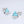 Small Triangle Natural Turquoise Stud Earrings - Perimade & Co.
