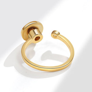 Smiley Face Anxiety Fidget Spinner Ring - Perimade & Co.