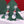 Snowflake Snowman Pearl Drop Stud Earrings - Perimade & Co.
