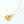 Solid 14k Gold Solitaire Topaz Necklace - Perimade & Co.