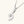 Solitaire Moissanite Twist Pendant Necklace - Perimade & Co.