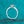 Silver ring with a diamond on a teal glitter background