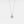 Solitaire Round Moissanite Charm Necklace - Perimade & Co.