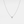 Solitaire Round Moissanite Charm Necklace - Perimade & Co.