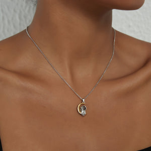 Spaceman Moon Photo Projection Necklace - Perimade & Co.