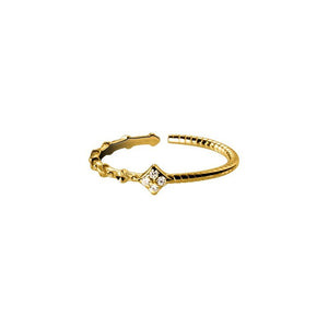 Sparkling Asymmetric Textured Stacking Ring - Perimade & Co.