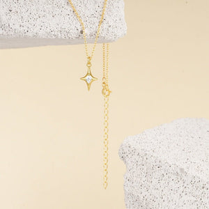 Sparkling Celestial North Star Charm Necklace - Perimade & Co.