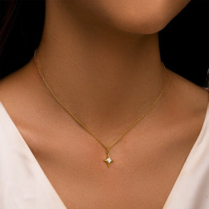 Sparkling Celestial North Star Charm Necklace - Perimade & Co.