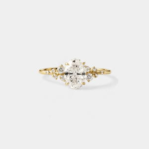 Sparkling Oval Cut Statement Ring - Perimade & Co.