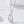Sparkling Teardrop Opal Leaf Charm Necklace - Perimade & Co.