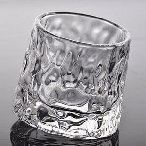 Spinning Fidget Glacier Textured Wine Glass - Perimade & Co.