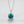 Square Emerald Gemstone Pendant Necklace - Perimade & Co.