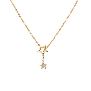 Star Charm Pendant Layering Lariat Y Necklace - Perimade & Co.