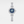 Luxury watch with decorative strap on a white background