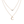 Two gold necklaces with gemstone pendants on a white background