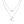 Two silver necklaces with moon pendants on a white background