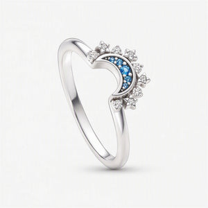 Sun Moon Star Couple Matching Stacking Ring - Perimade & Co.