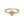 A gold-colored ring featuring a sun motif with rays extending outward, set with small cubic zirconia stones.