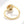 Sunflower Anxiety Fidget Spinner Bypass Ring - Perimade & Co.